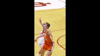 Humrichous Dunk vs Indiana  Illinois Basketball [upl. by Hodge431]