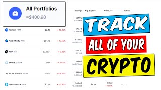 Track Your Crypto Portfolio on CoinMarketCap Full Tutorial [upl. by Blaseio]