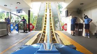 SKYRUSH POV  Hersheypark Roller Coaster [upl. by Denby]