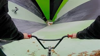 GoPro BMX RIDING INSANE WATERPARK [upl. by Nugesulo]