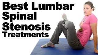 Top 5 Lumbar Spinal Stenosis Exercises amp Stretches  Ask Doctor Jo [upl. by Aicerg]