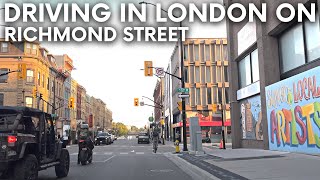 Driving Tour  Richmond Street London Ontario [upl. by Elag]