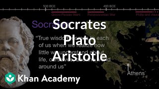 Socrates Plato Aristotle  World History  Khan Academy [upl. by Grube]