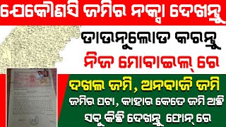 Odisha Bhu Naksha  How to check Odisha land record Naksha  Bhulekha [upl. by Frost]