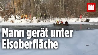 BerlinTreptower Park Eisbader nach drei Stunden gefunden [upl. by Nidia]