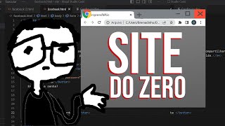 DESENVOLVENDO MEU PRIMEIRO SITE COM HTML  4 [upl. by Onairot]