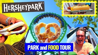 Hersheypark Tour  Hershey Pennsylvania Amusement Park  Hersheypark Food and Park Tour [upl. by Arie712]