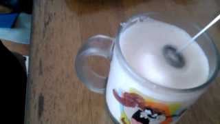 Aerolatte Review Frothing Cold Milk In Under 1 Minute [upl. by Hsilgne146]