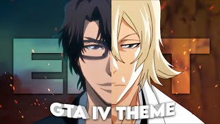 Aizen x Urahara  GTA IV Theme Edit [upl. by Mohsen387]