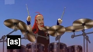 The Hoverdrums Incident  Metalocalypse  Adult Swim [upl. by Hsevahb]